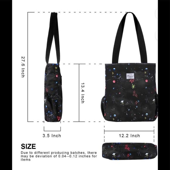 Kamo Lightweight shoulder bag/tote.  NEW - Picture 3 of 10